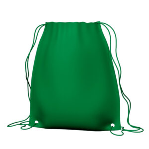 Bolsa TNT Morral verde 35x43