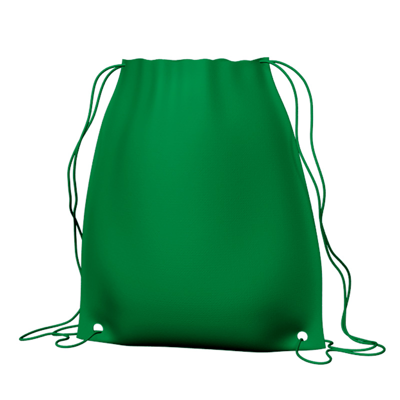 Bolsa TNT Morral verde 35x43