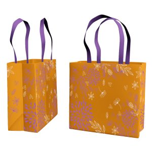Bolsa TNT Flores 46x39x16