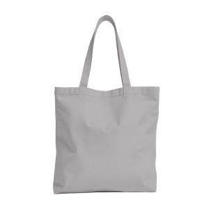 Bolsa de Algodón Gris 37x41
